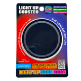 Mood Light LED Light-Up Coaster - 4 Pieces Per Retail Ready Display 41678 CAR VIBEZ