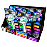 Car Lighting and Auto Accessories Assortment Floor Display - 40 Pieces Per Retail Ready Display 88540 CAR VIBEZ