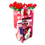 Valentine's Day Plush and Gift Assortment Floor Display - 48 Pieces Per Retail Ready Display 88501 KIPP BROTHERS