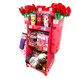 Valentine's Day Plush and Gift Assortment Floor Display - 48 Pieces Per Retail Ready Display 88501 KIPP BROTHERS