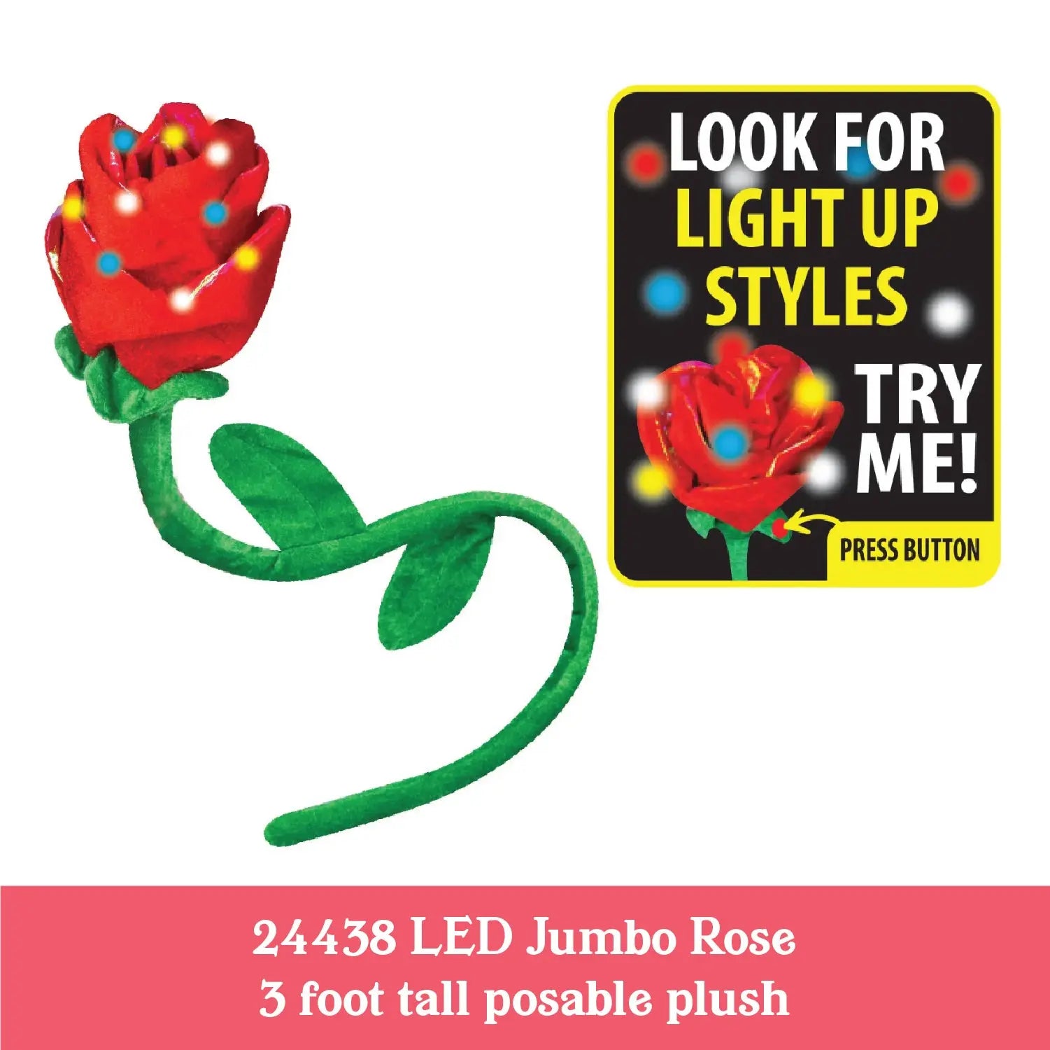 Valentine's Day Plush and Gift Assortment Floor Display - 48 Pieces Per Retail Ready Display 88501 KIPP BROTHERS