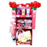 Valentine's Day Plush and Gift Assortment Floor Display - 48 Pieces Per Retail Ready Display 88505