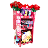 Valentine's Day Plush and Gift Assortment Floor Display - 48 Pieces Per Retail Ready Display 88505