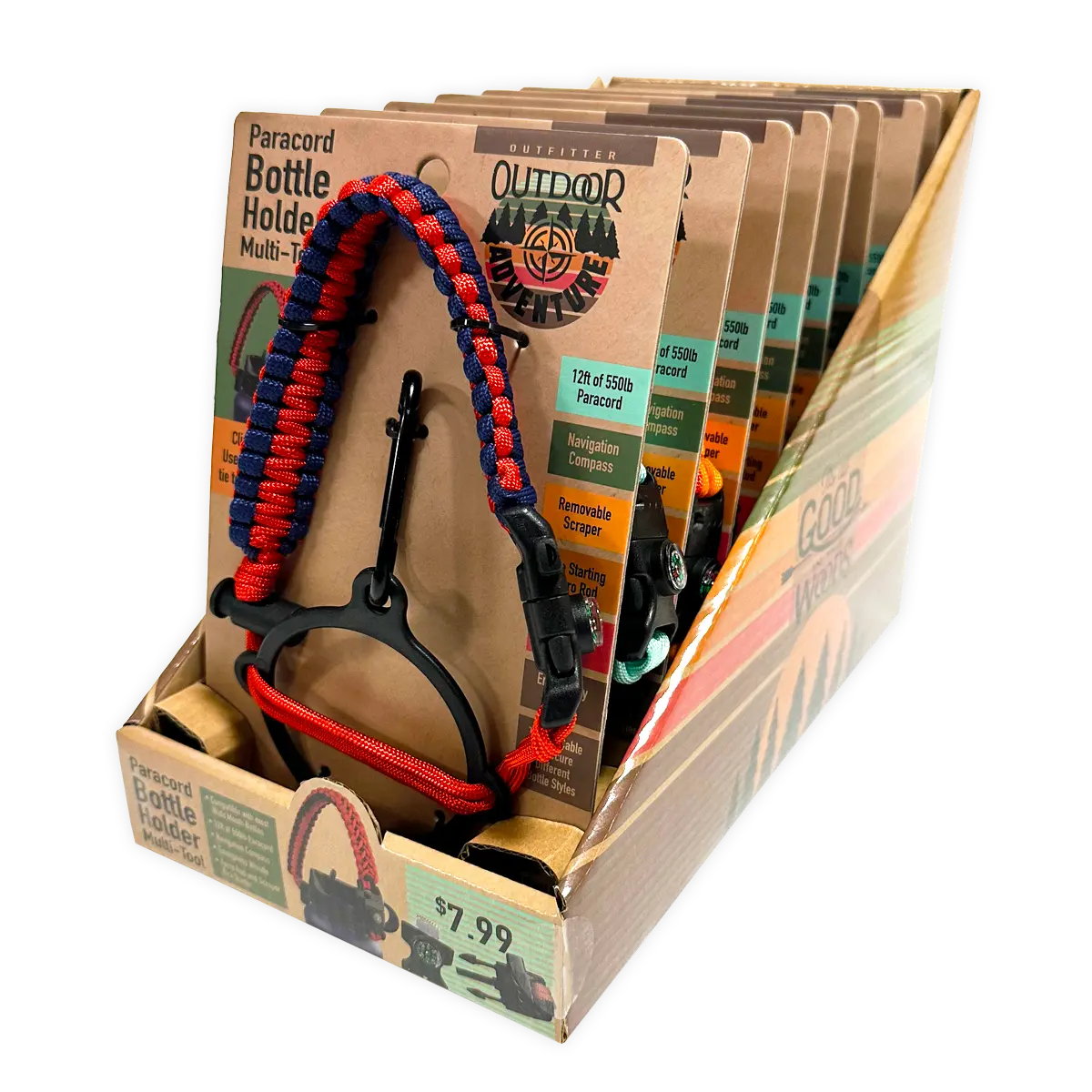Outdoor Adventures Assortment Floor Display 56 Pieces Per Retail Ready Display 88531 NOVELTY INC