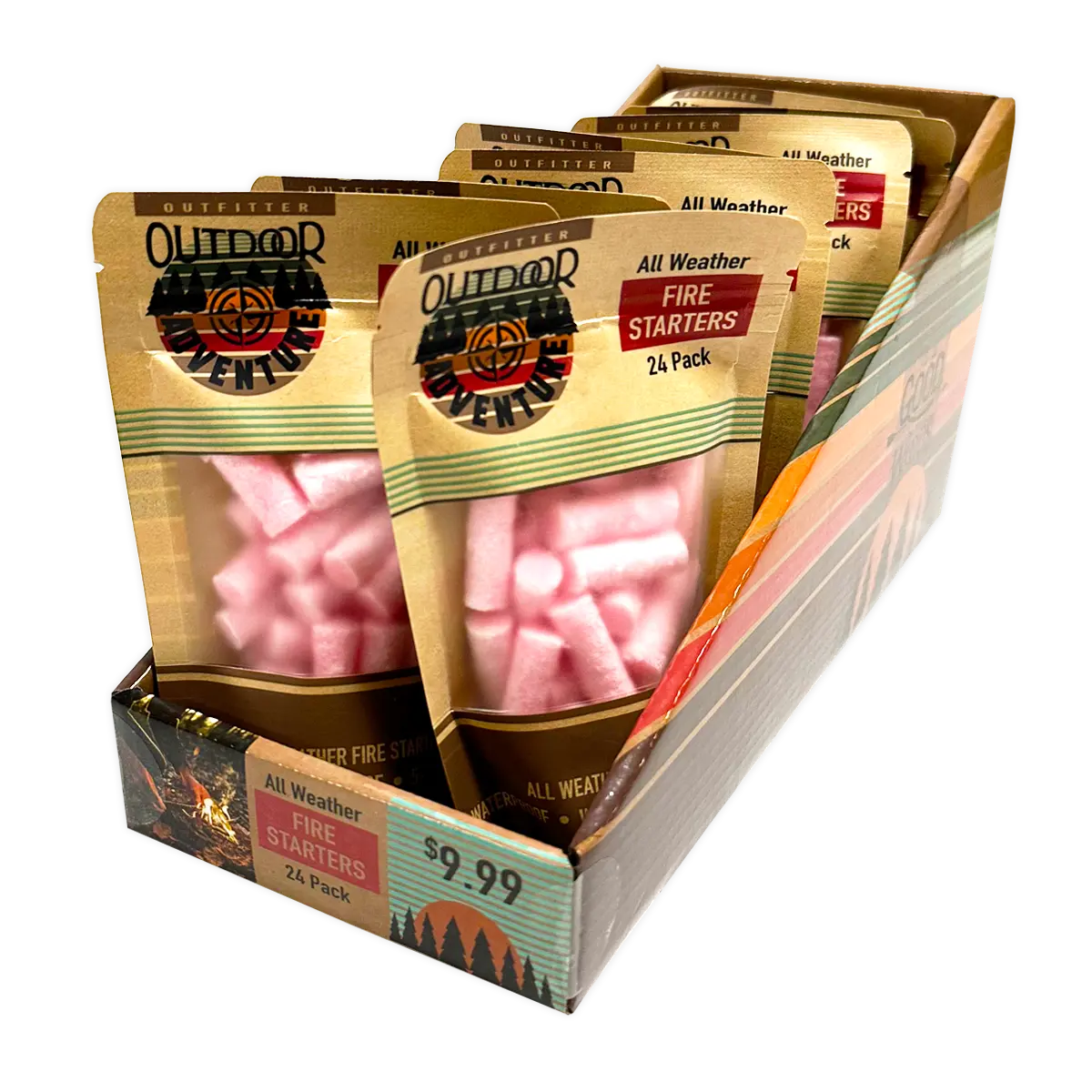 Outdoor Adventures Assortment Floor Display 56 Pieces Per Retail Ready Display 88531 NOVELTY INC