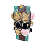 Cowgirl Hat Assortment Floor Display - 12 Pieces Per Retail Ready Display 88538 NOVELTY INC