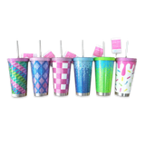 Rhinestone Cup Assortment Floor Display - 24 Pieces Per Retail Ready Display 88544 NOVELTY INC