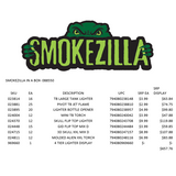 Curated Smokezilla Countertop Lighter Display - 4 Tier 88550