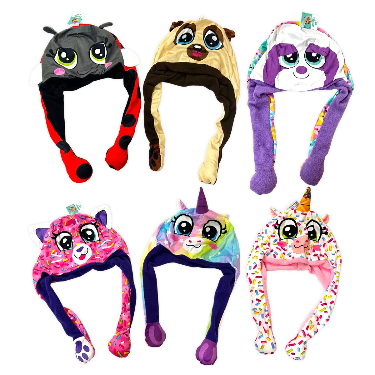 Kids Zone Plush Assortment Floor Display - 30 Pieces Per Retail Ready Display 88566 KIPP BROTHERS