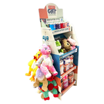 Hug 'N Sip Cup Plush Assortment Floor Display - 38 Pieces Per Retail Ready Display 88567 KIPP BROTHERS
