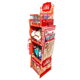 Valentine's Day Glass and Gift Assortment Floor Display - 57 Pieces Per Retail Ready Display 88573 KIPP BROTHERS