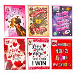 Valentine's Day Glass and Gift Assortment Floor Display - 57 Pieces Per Retail Ready Display 88573 KIPP BROTHERS