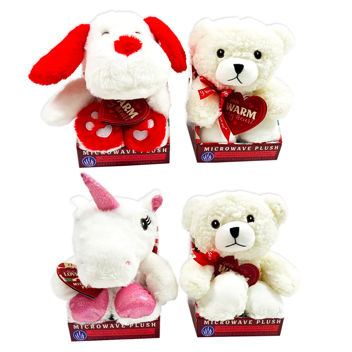 Valentine's Day Glass and Gift Assortment Floor Display - 57 Pieces Per Retail Ready Display 88573 KIPP BROTHERS