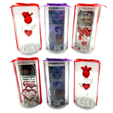 Valentine's Day Glass and Gift Assortment Floor Display - 57 Pieces Per Retail Ready Display 88573 KIPP BROTHERS