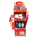 Valentine's Day Glass and Gift Assortment Floor Display - 57 Pieces Per Retail Ready Display 88573 KIPP BROTHERS