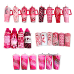 Breast Cancer Awareness Pink Support Squad Assortment Floor Display - 50 Pieces Per Retail Ready Display 88609 NOVELTY INC