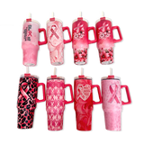 Breast Cancer Awareness Pink Support Squad Assortment Floor Display - 50 Pieces Per Retail Ready Display 88609 NOVELTY INC
