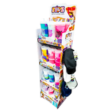 Silicone Cup Drinkware Assortment Floor Display - 32 Pieces Per Retail Ready Display 88608 NOVELTY INC