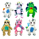 Forever Fuzzy Plush Assortment Floor Display - 44 Pieces Per Retail Ready Display Kit 88613 NOVELTY INC