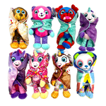 Forever Fuzzy Plush Assortment Floor Display - 44 Pieces Per Retail Ready Display Kit 88613 NOVELTY INC