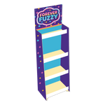 Forever Fuzzy Plush Assortment Floor Display - 44 Pieces Per Retail Ready Display Kit 88613 NOVELTY INC