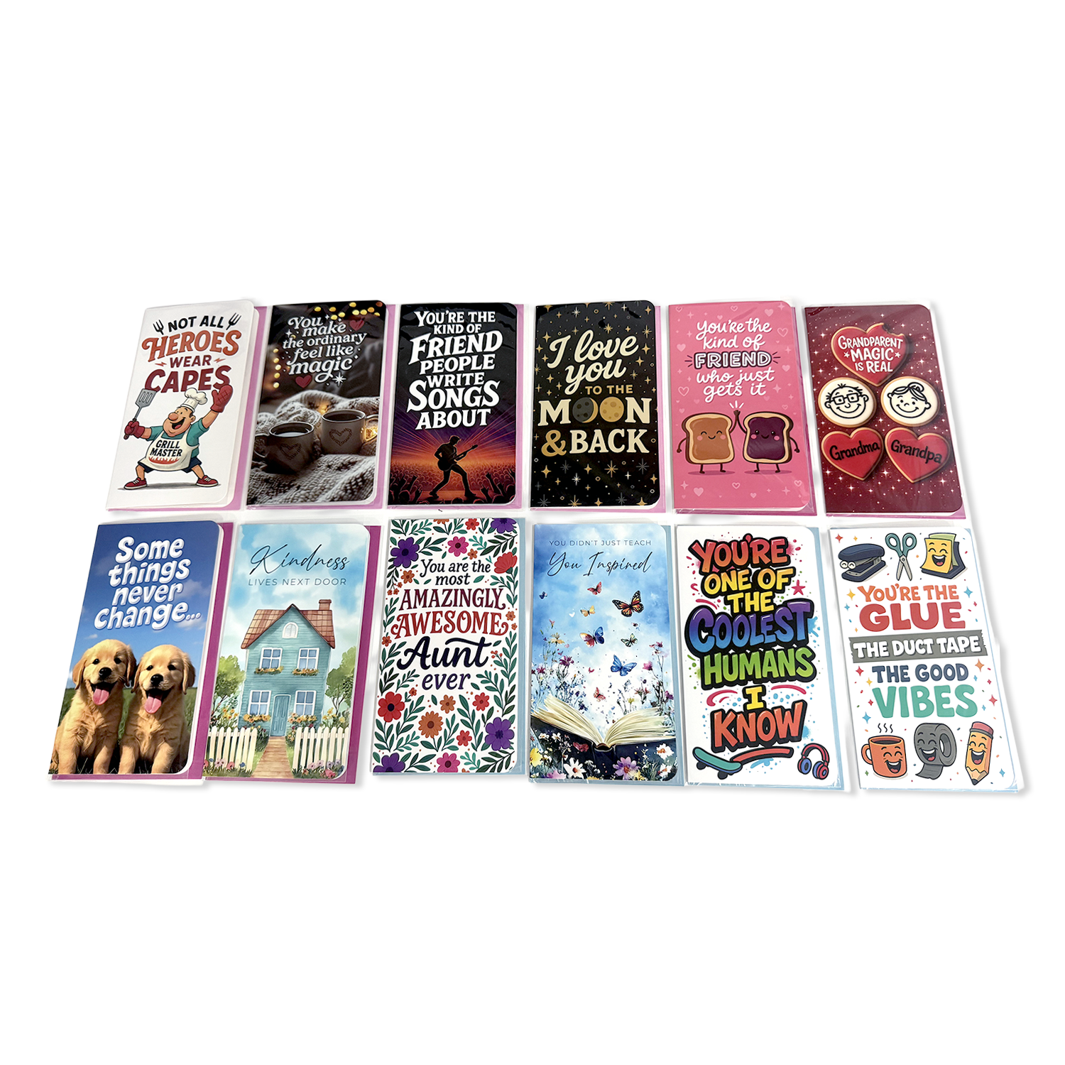 Heartfelt Sayings Gift Assortment Floor Display - 58 Pieces Per Retail Ready Display 88614 KIPP BROTHERS