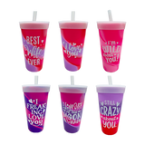 Valentines Day Glass Plush and Gift Assortment Floor Display - 56 Pieces Per Retail Ready Display Kit 88616 NOVELTY INC