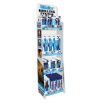 Grilling Center Lighter Assortment Floor Display - 66 Pieces Per Retail Ready Display Kit 88623 TORCH BLUE