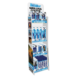 Grilling Center Lighter Assortment Floor Display - 66 Pieces Per Retail Ready Display Kit 88623 TORCH BLUE