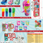 Fun Frenzy Toy Assortment Floor Display - 130 Pieces Per Retail Ready Display Kit 88625 NOVELTY INC