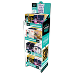 Blanket Family Print Assortment Floor Display - 24 Pieces Per Retail Ready Display 88510 KIPP BROTHERS