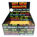 Merchandising Fixture - Corrugated Shelf Display ONLY 978120 NOVELTY INC