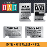 Father's Day Assortment Floor Display - 72 Pieces Per Retail Ready Display 88517