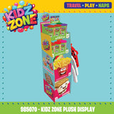 Kids Zone Plush Assortment Floor Display - 30 Pieces Per Retail Ready Display 88564 KIPP BROTHERS
