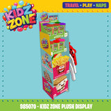 Kids Zone Plush Assortment Floor Display - 30 Pieces Per Retail Ready Display 88566 KIPP BROTHERS