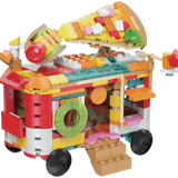 Micro Block Fast Food Set - 12 Pieces Per Retail Ready Display 24705 KIPP BROTHERS