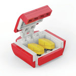 Micro Block Fast Food Set - 12 Pieces Per Retail Ready Display 24705 KIPP BROTHERS