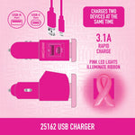 Breast Cancer Awareness Pink Support Squad Assortment Floor Display - 89 Pieces Per Retail Ready Display 88560 NOVELTY INC