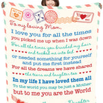 Blanket Family Print Assortment Floor Display - 24 Pieces Per Retail Ready Display 88510 KIPP BROTHERS