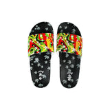 Himpy Slides - Mens Jamaican Pearl Black Sandal - 1 Pair Per Pack ALL STUFF 420