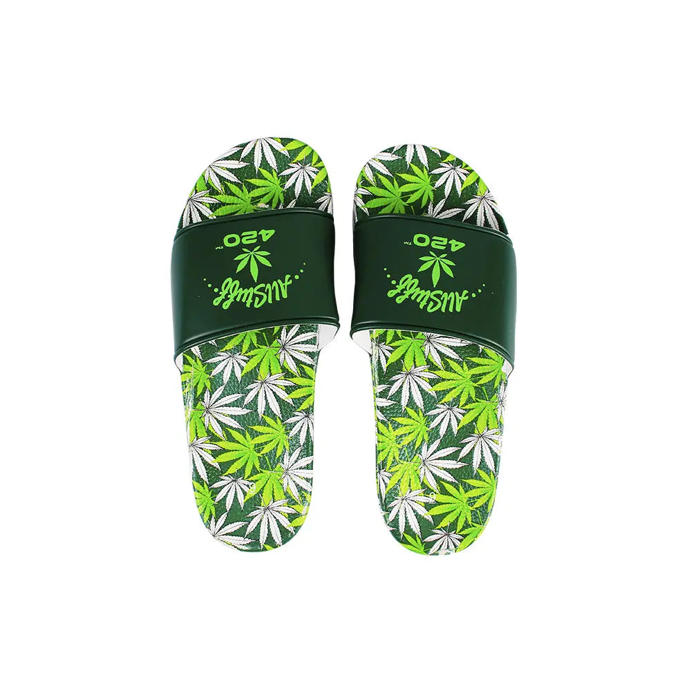 Himpy Slides - Mens Bubba Green Sandal - 1 Pair Per Pack ALL STUFF 420