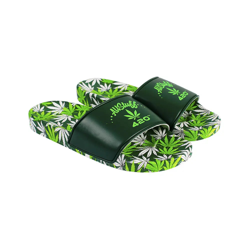 Himpy Slides - Mens Bubba Green Sandal - 1 Pair Per Pack ALL STUFF 420