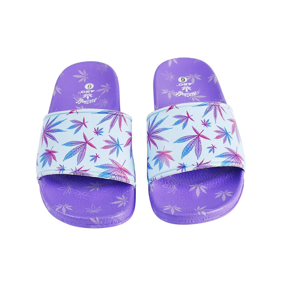 Himpy Slides - Womens Purple Tangie Sandal - 1 Pair Per Pack ALL STUFF 420