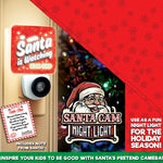 Christmas Cam Night Light AC Wall - 6 Pieces Per Retail Ready Display 25347 NOVELTY INC