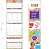 Silicone Cup Drinkware Assortment Floor Display - 26 Pieces Per Retail Ready Display 88608