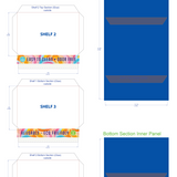 Silicone Cup Drinkware Assortment Floor Display - 26 Pieces Per Retail Ready Display 88608