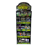Smoking Accessories Assortment Floor Display - 138 Pieces Per Retail Ready Display 88620 SMOKEZILLA