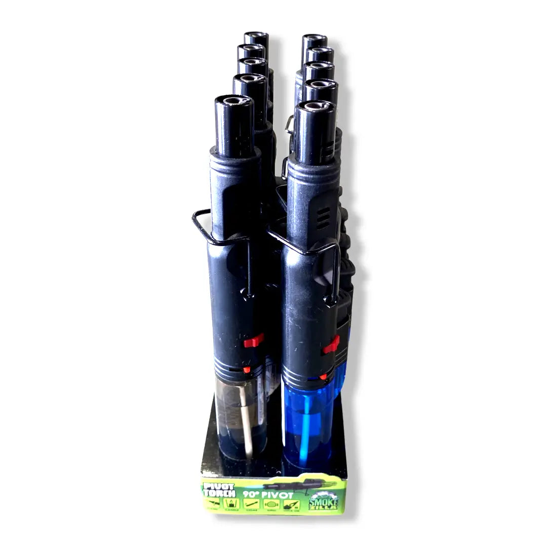 Pivot Head Torch Stick Lighter - 10 Pieces Per Retail Ready Display 41526 SMOKEZILLA