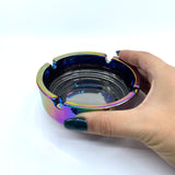 Round Glass Ashtray - 6 Pieces Per Retail Ready Display 22787