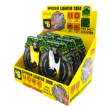 Metal Spinner Lighter Case - 6 Pieces Per Retail Ready Display 41575 SMOKEZILLA